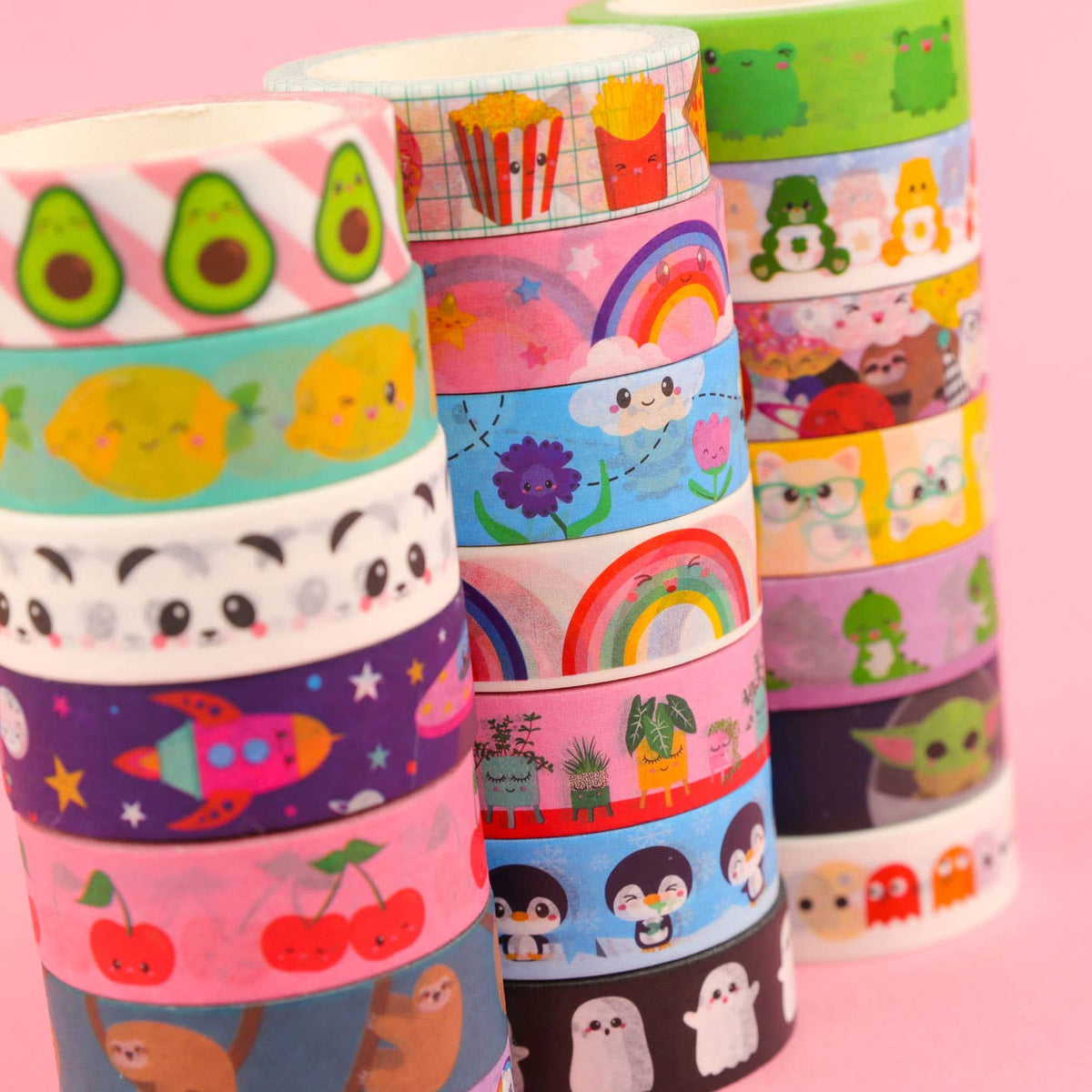 Ruban Washi Bisounours Coloré — Studio Inktvis