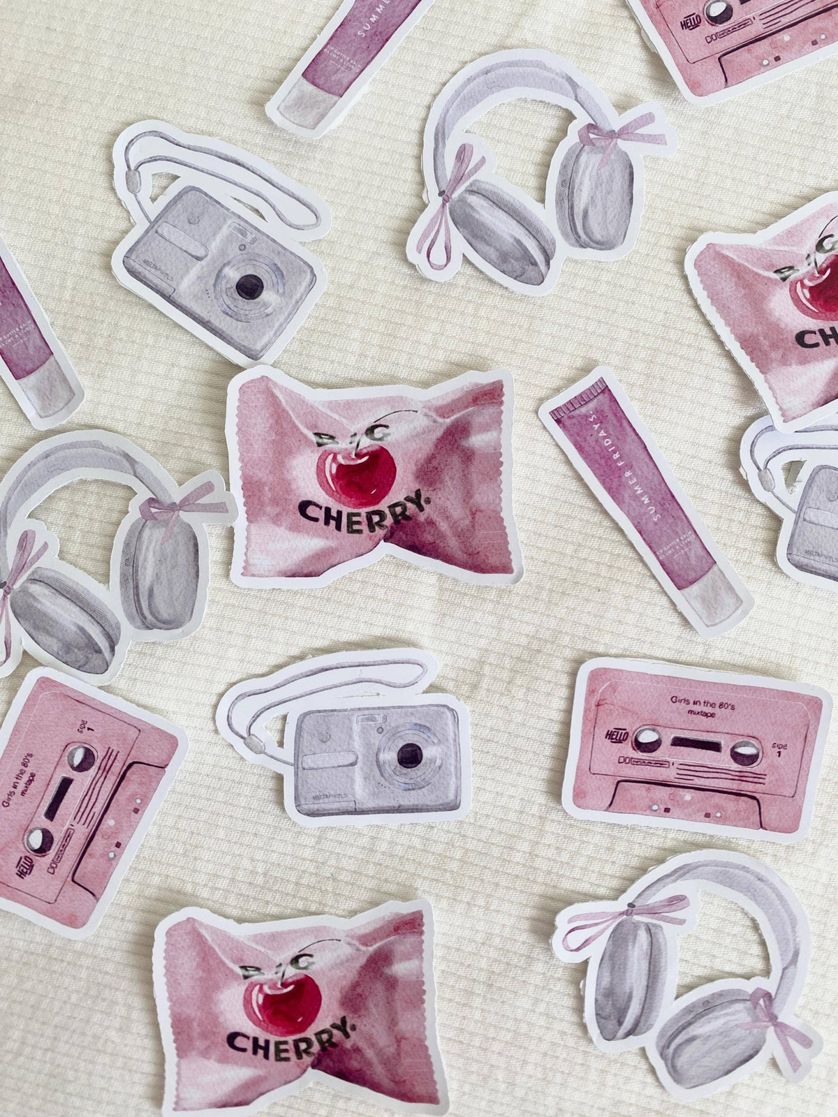 Pack 5 stickers - it girl - Studio Louja