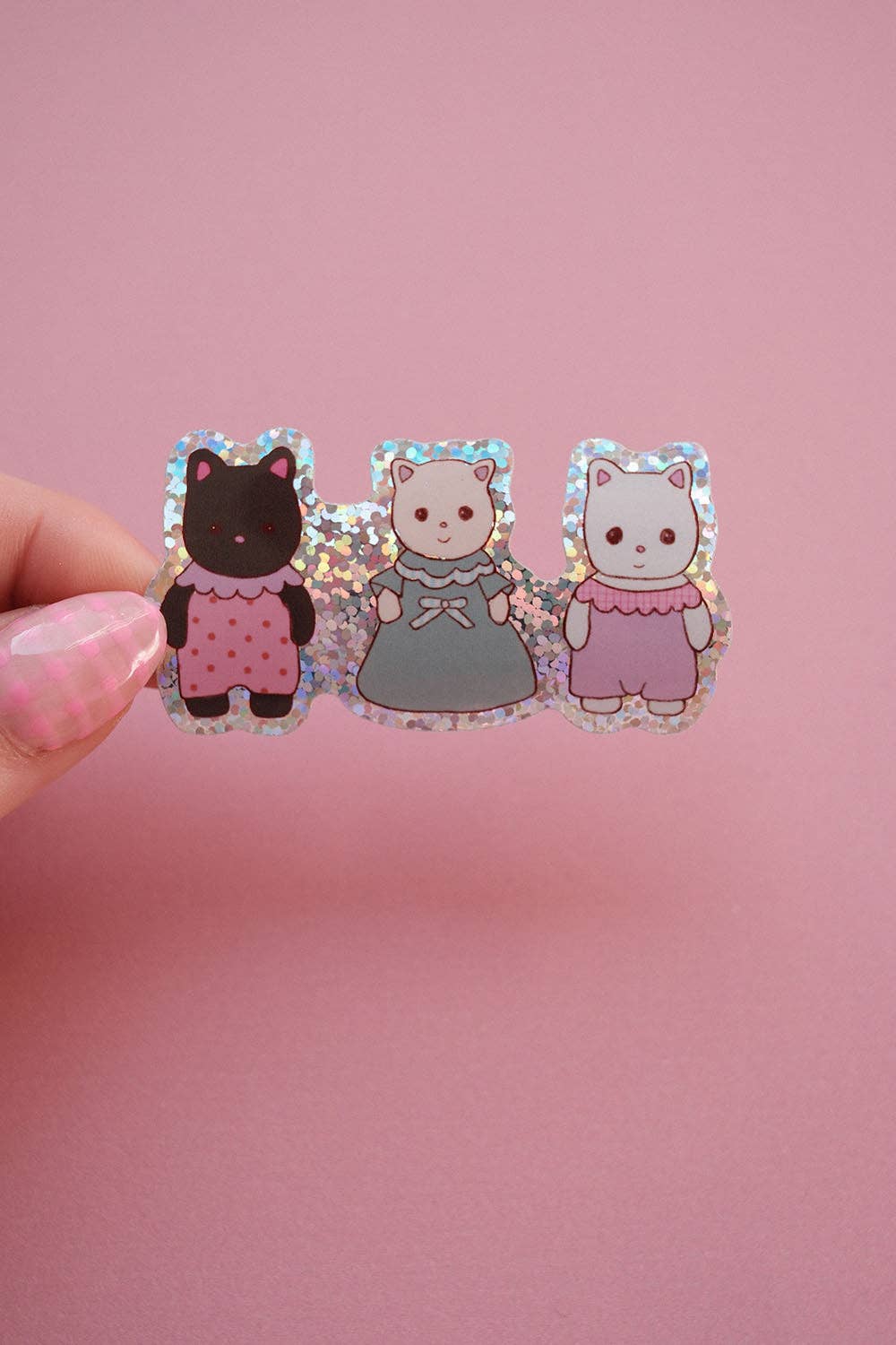 Sticker 3 minis lapins - Nany Craft Shop