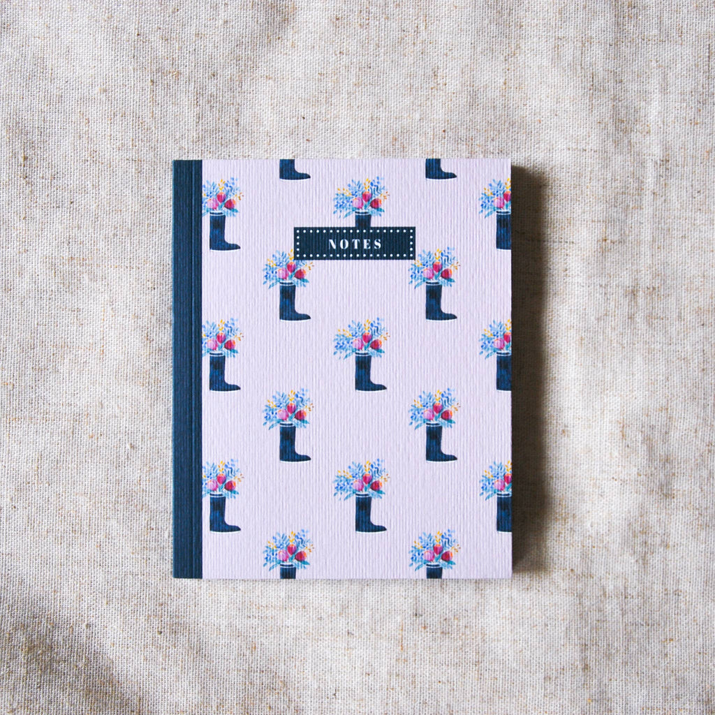 Petit Carnet - La Botte Poétique 🌸 - Bleu coquille