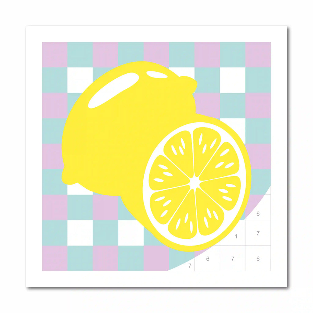 Kit peinture au numéro - DIY - FRUITS