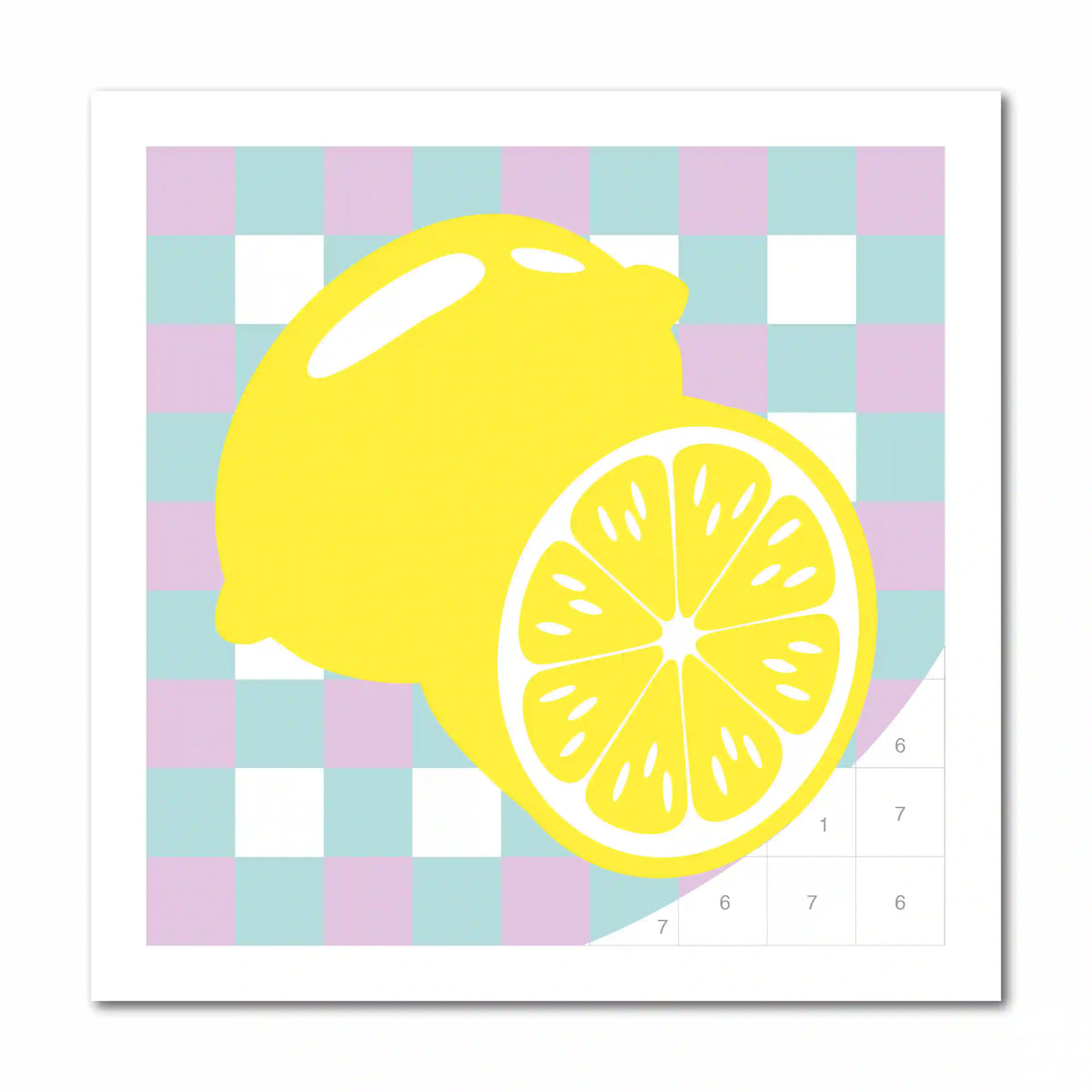 Kit peinture au numéro - DIY - FRUITS