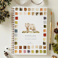 Cahier d'aquarelle forêt Emily Lex Studio