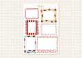 Planche de Stickers Polaroid Frames