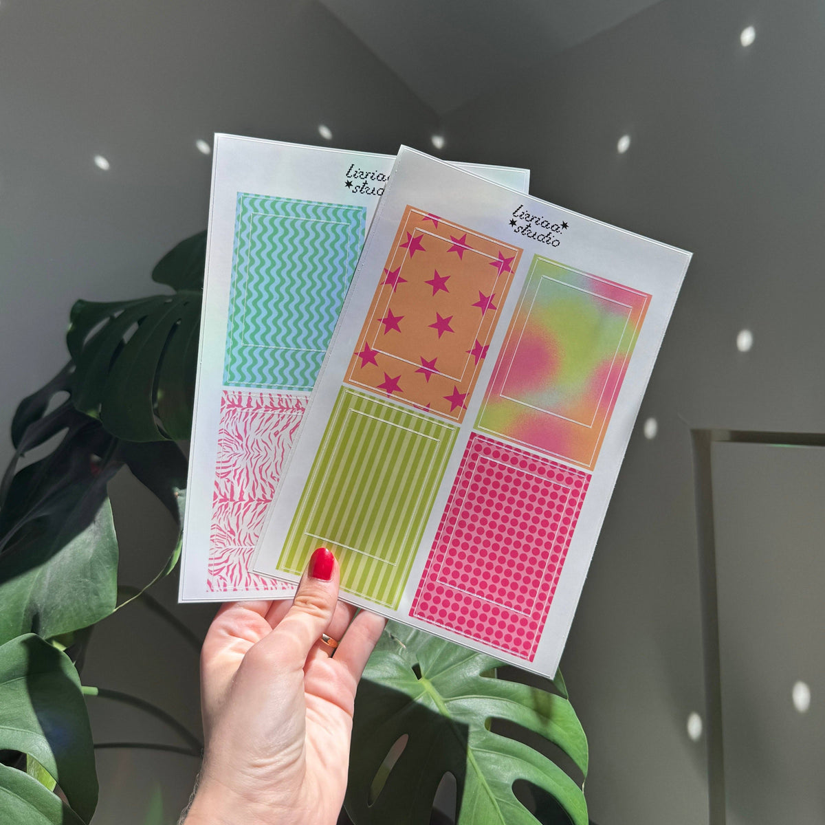 Planche de cadres Polaroïd x2 — Liviaa.studio