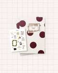 Souvenirs Diary and stickers