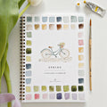 Cahier d'aquarelle printemps Emily Lex Studio
