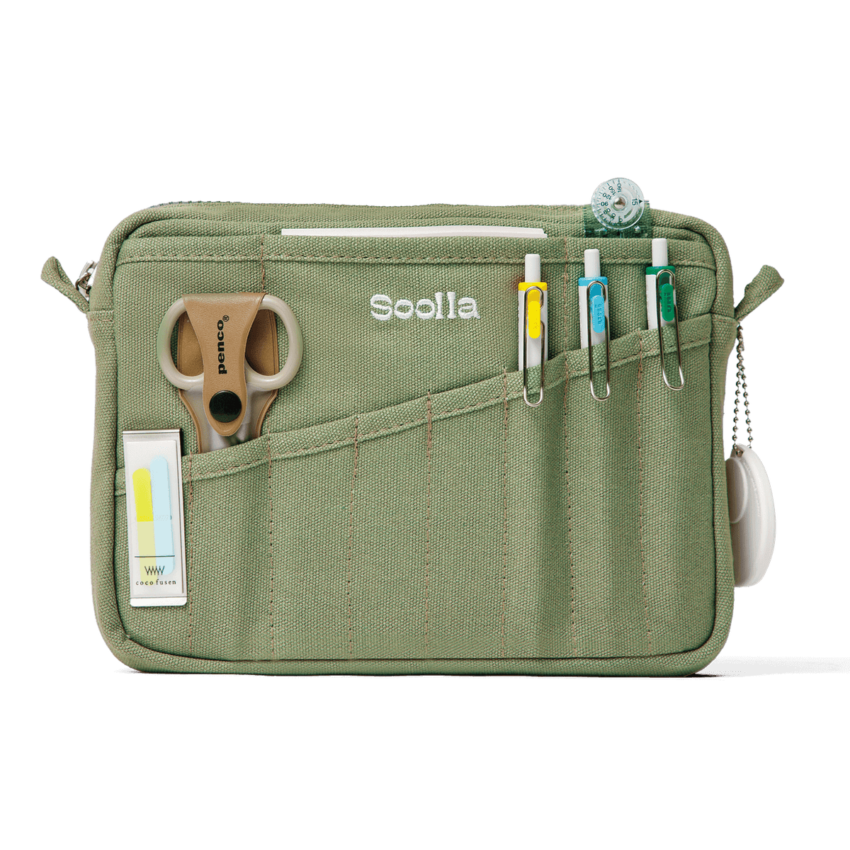 Trousse Soolla® Studio — rose bleu style années 80