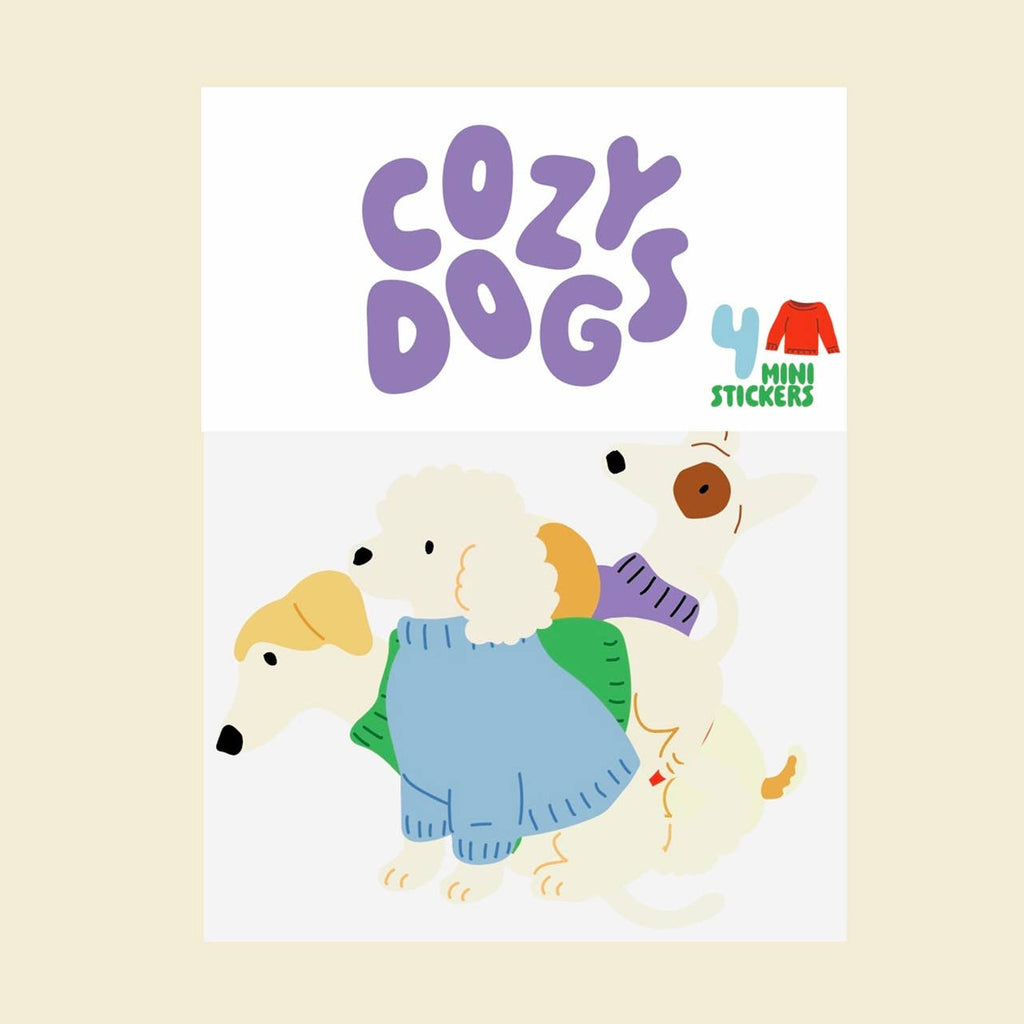 Stickers Cozy Dogs - Pikalem Studio