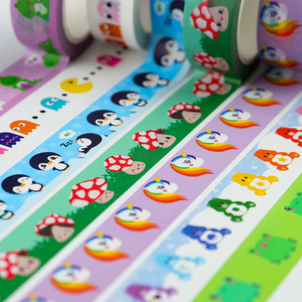 Ruban Washi Bisounours Coloré — Studio Inktvis