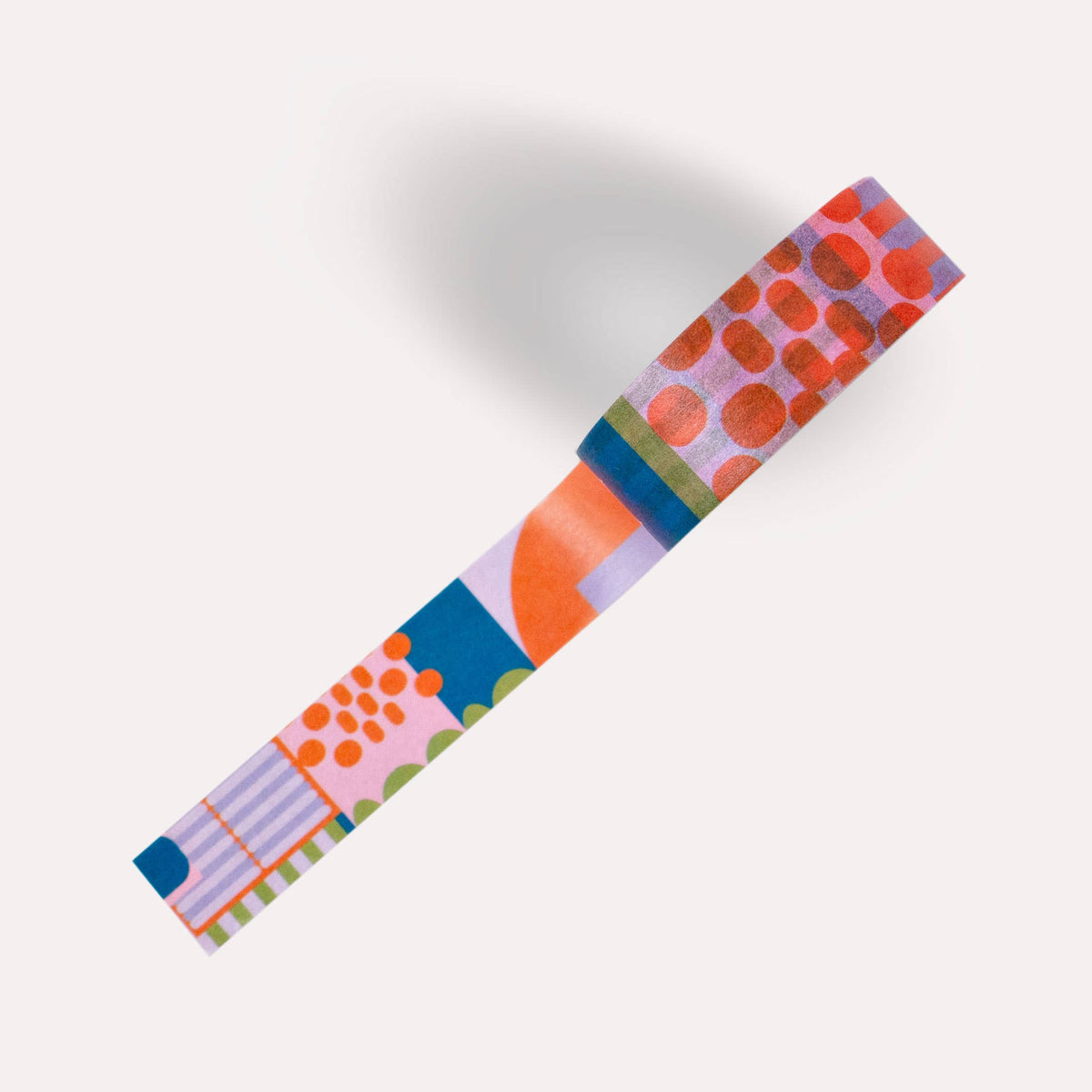 Ruban Washi Ginger — Géométrique Coloré · The Completist
