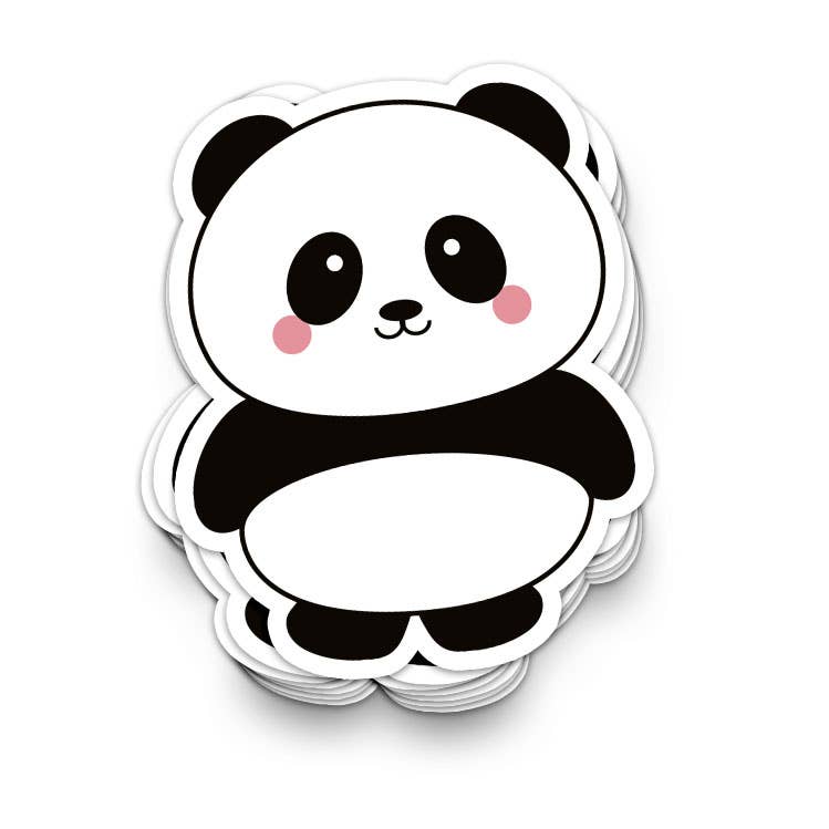 Sticker Panda compatible lave-vaisselle — Studio Inktvis