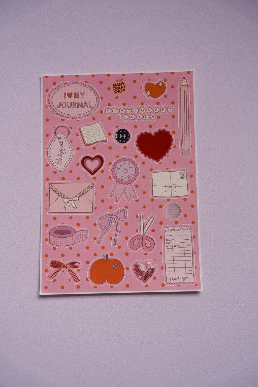 My Junk Journal Sweet Dots 🩷 - Nany Craft Shop