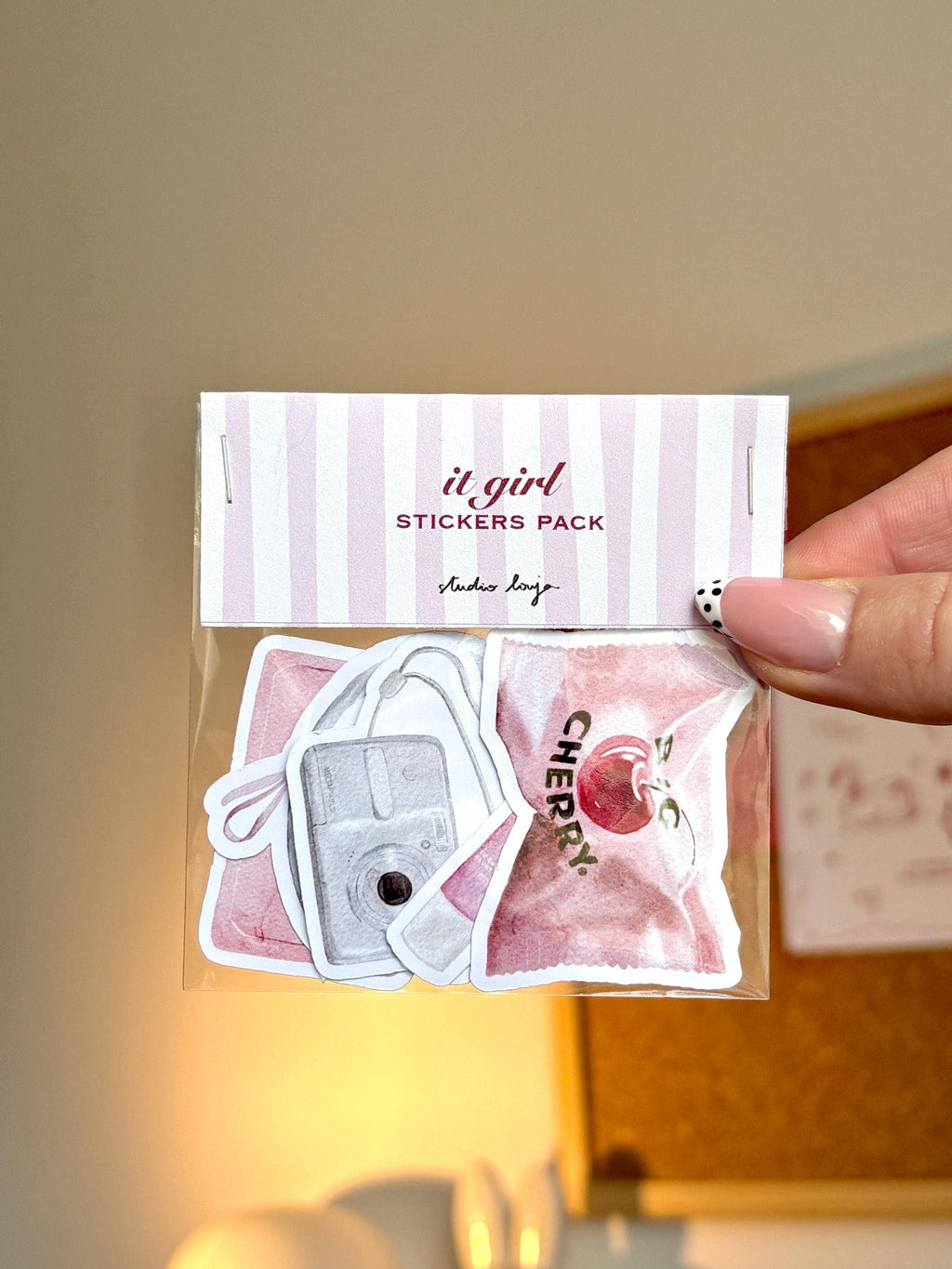 Pack 5 stickers - it girl - Studio Louja