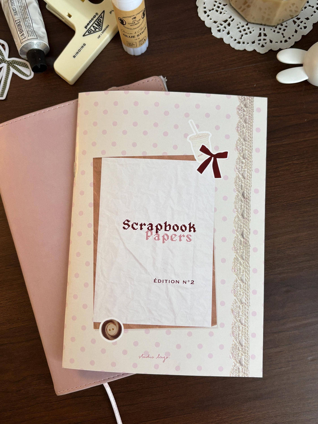 Scrapbook papers Book n°2 - 14 designs - Studio Louja