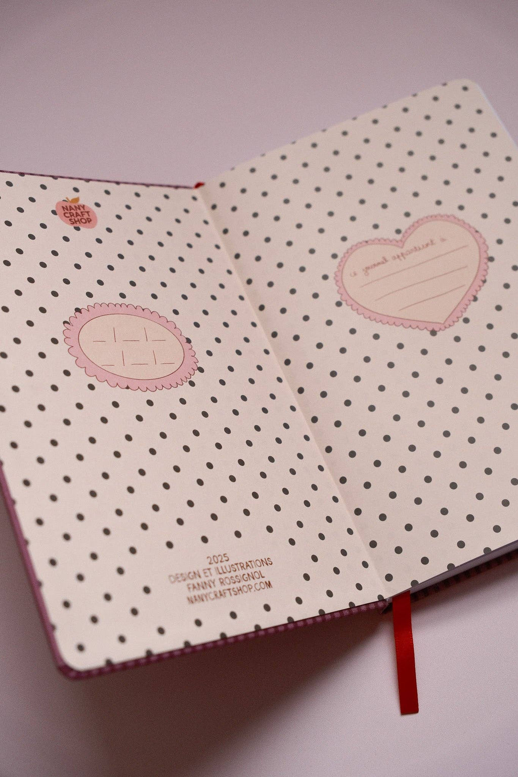 My Junk Journal Berry Stripes - Nany Craft Shop