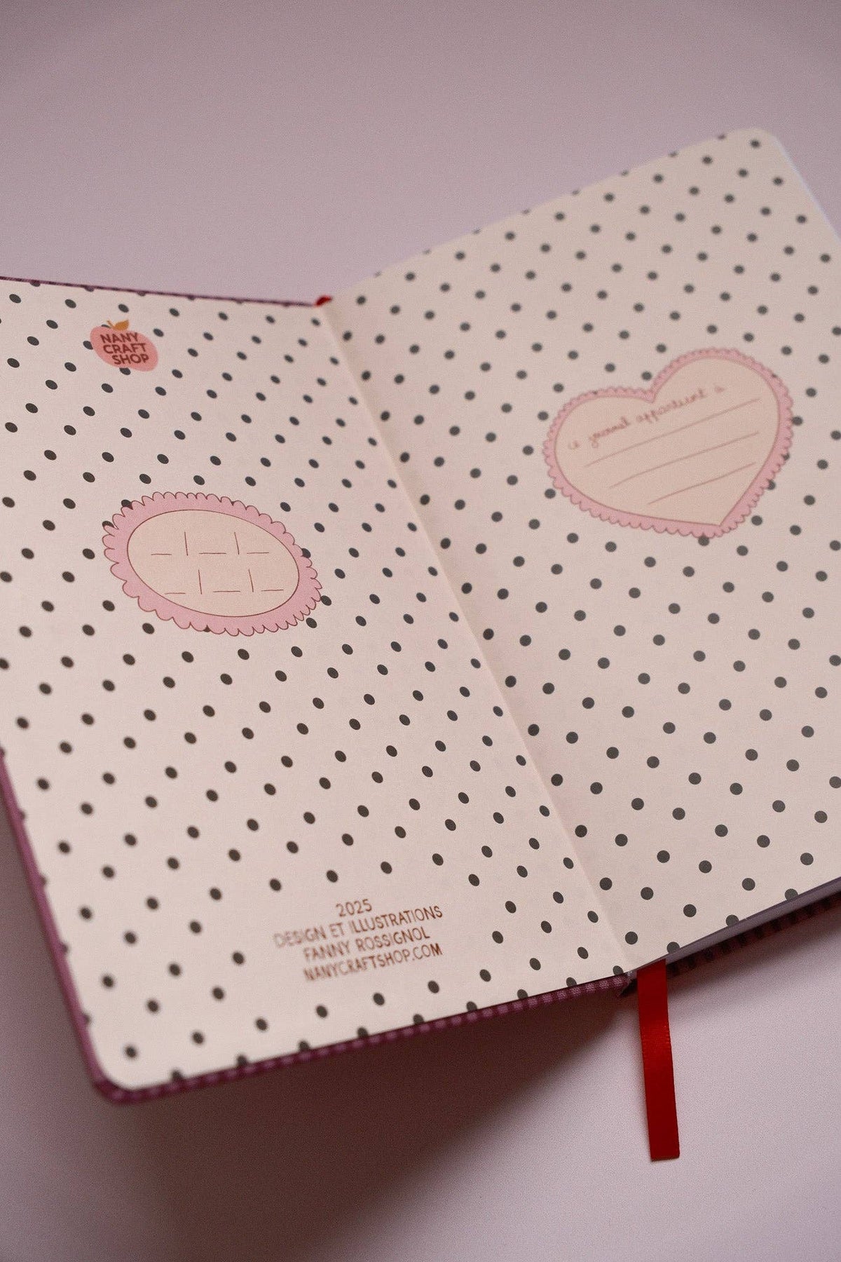 My Junk Journal Berry Stripes - Nany Craft Shop