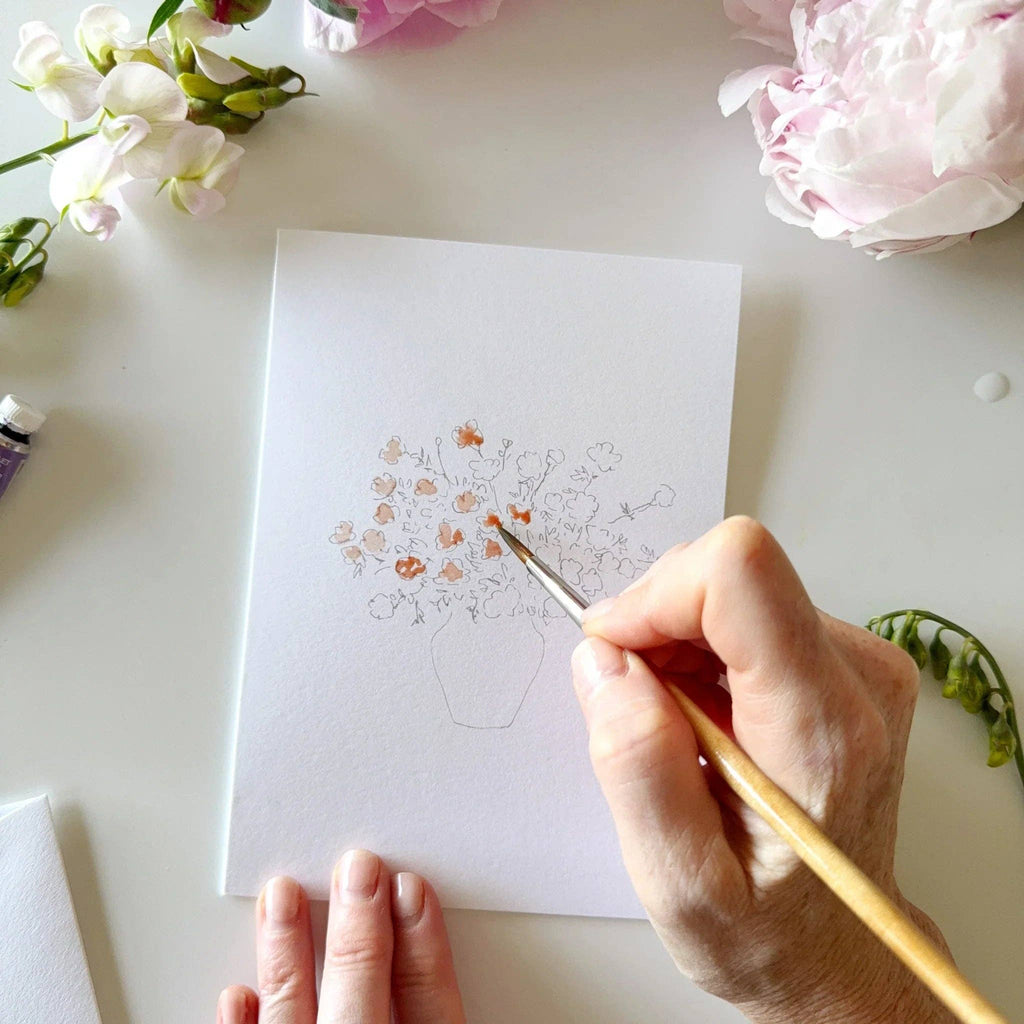 8 Cartes aquarelle à peindre - Emily Lex