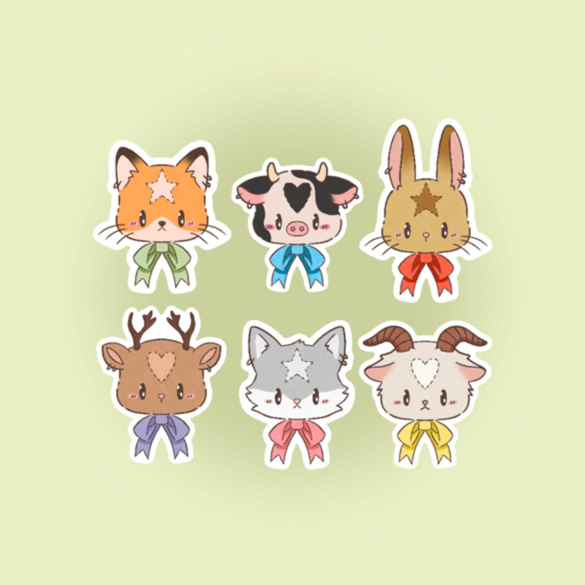 Mystery Sticker animaux— Liviaa.studio