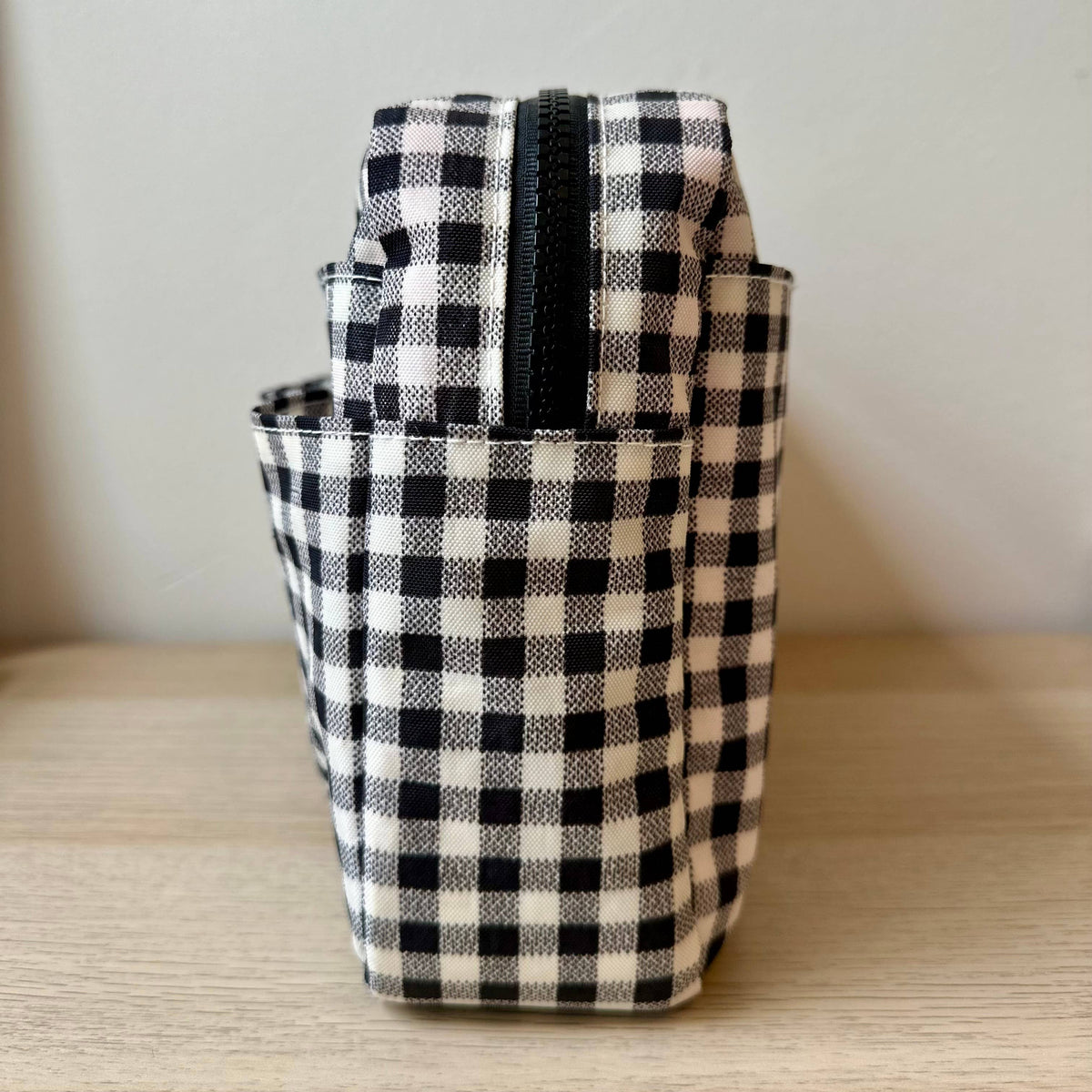 Pochette Vichy pour journaling Shellflower