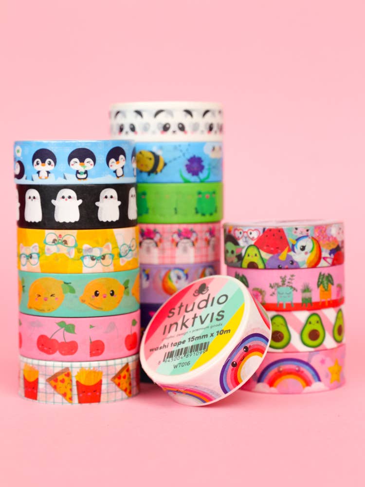 Ruban Washi Cerises — Studio Inktvis