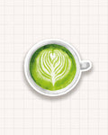 Sticker matcha - Studio Louja