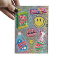 Stickers Pailletés — Smileys & Citations Sarcastiques · Studio Inktvis