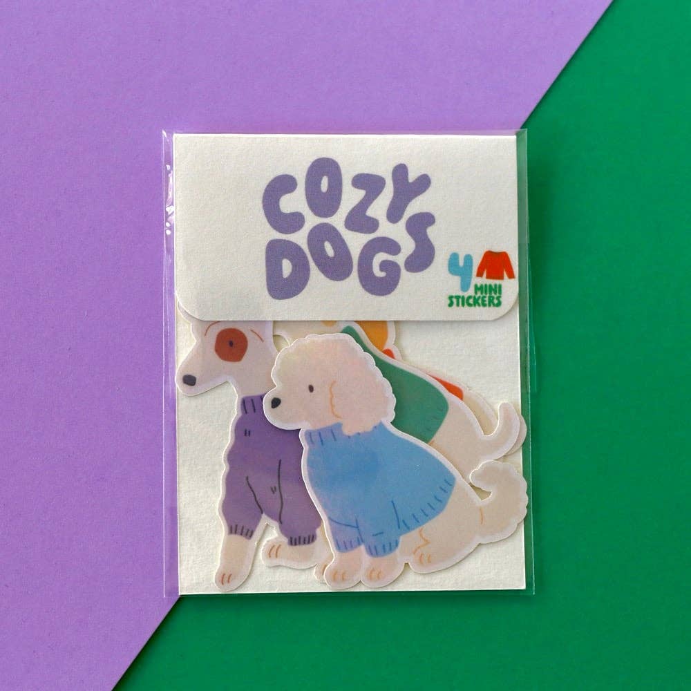 Stickers Cozy Dogs - Pikalem Studio