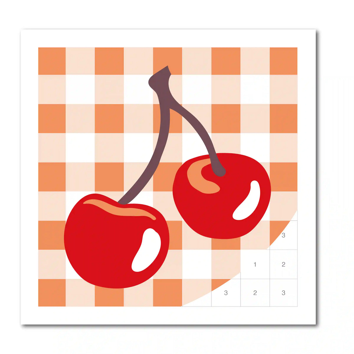 Kit peinture au numéro - DIY - FRUITS