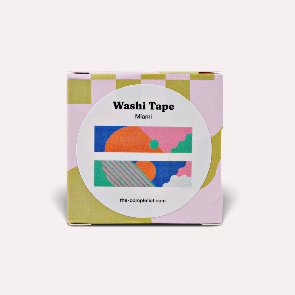 Ruban Washi Miami — The Completist