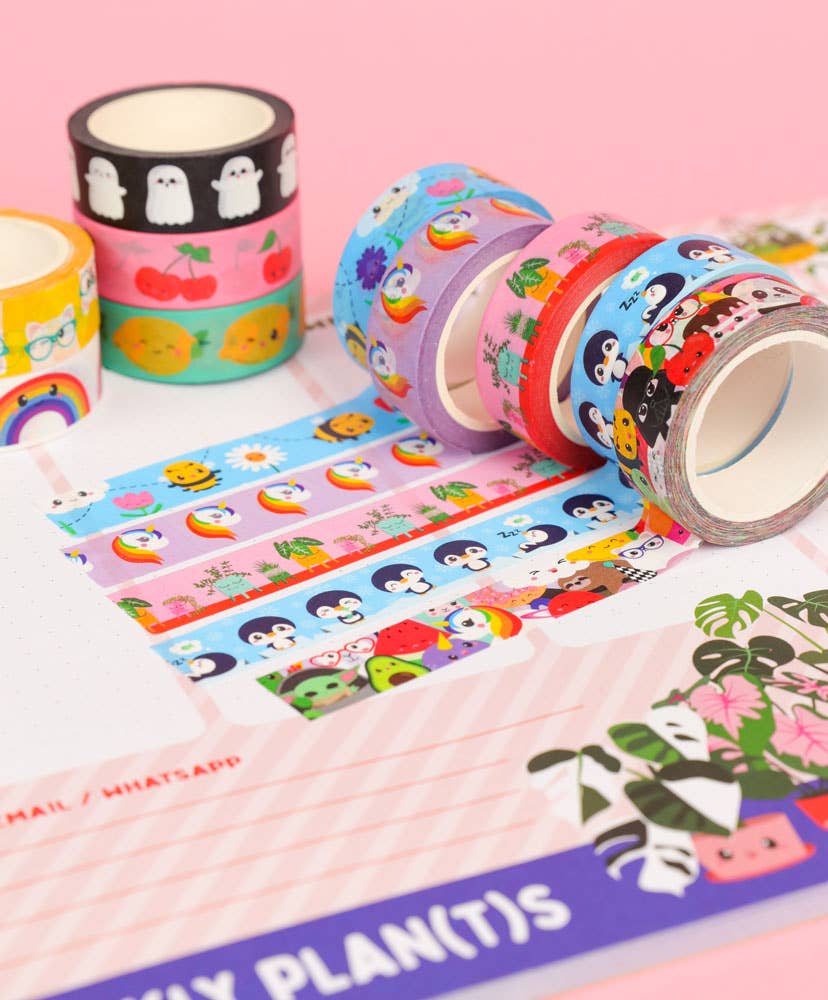 Ruban Washi Cerises — Studio Inktvis