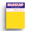 Bloc-notes Braindump A6 — Brain dump & Liste de tâches · Studio Inktvis