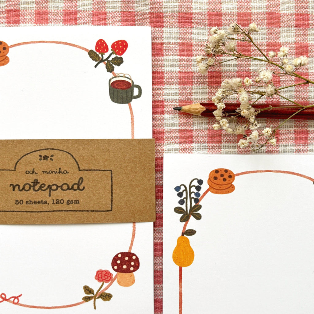 Journée cocooning - Bloc-notes A6 | Och Monika