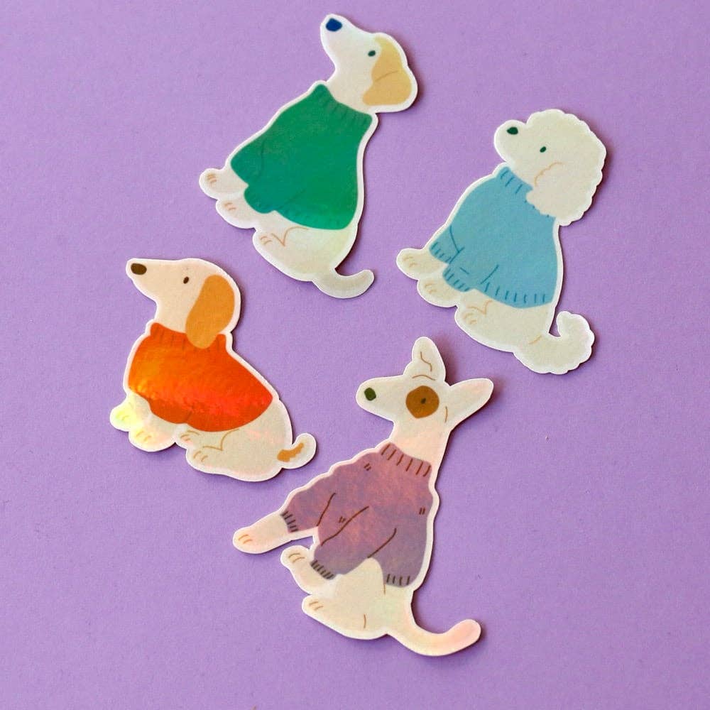Stickers Cozy Dogs - Pikalem Studio