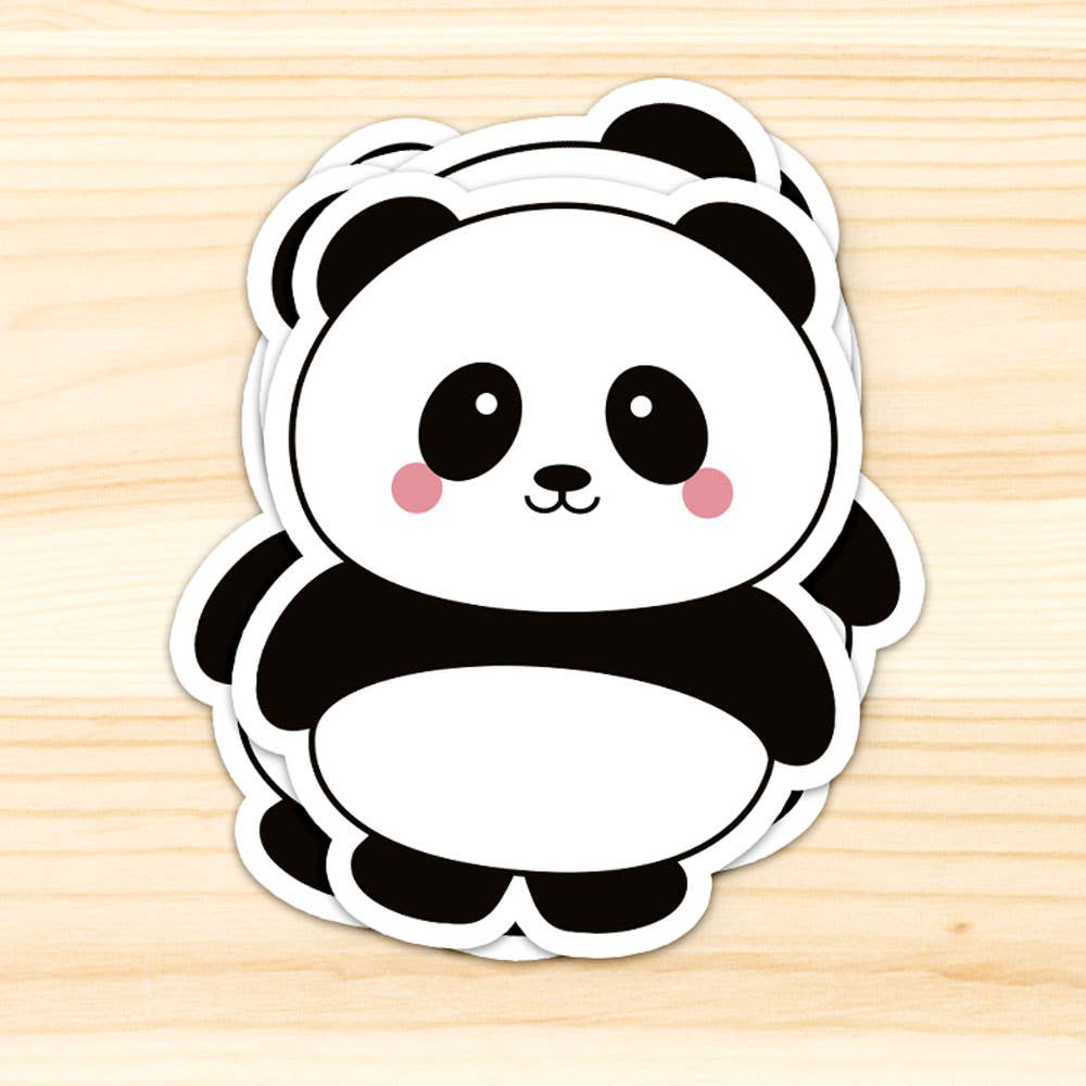 Sticker Panda compatible lave-vaisselle — Studio Inktvis