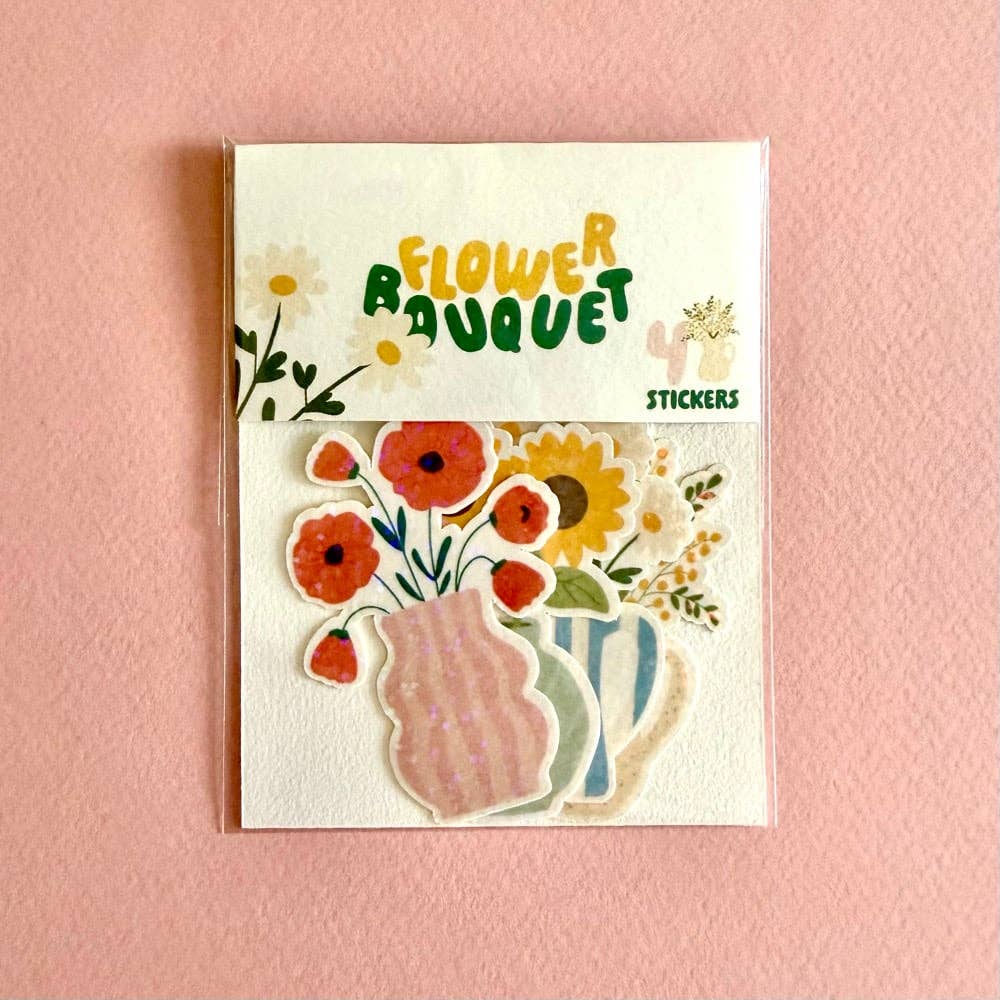 Stickers Flower Bouquet - Pikalem studio