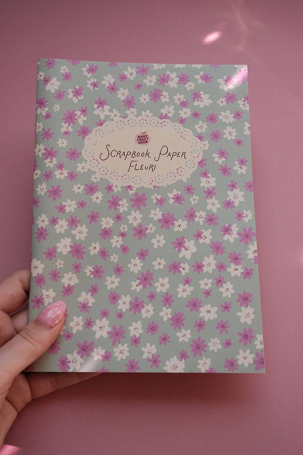 Scrapbook paper fleuri 💐- Nany Craft Shop