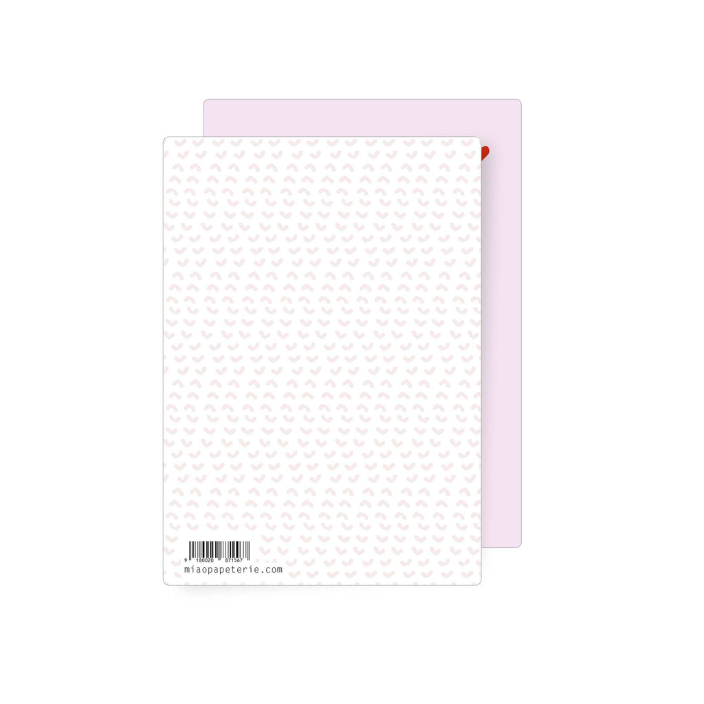 Catlady | carte postale: Avec enveloppe et couverture en cellophane