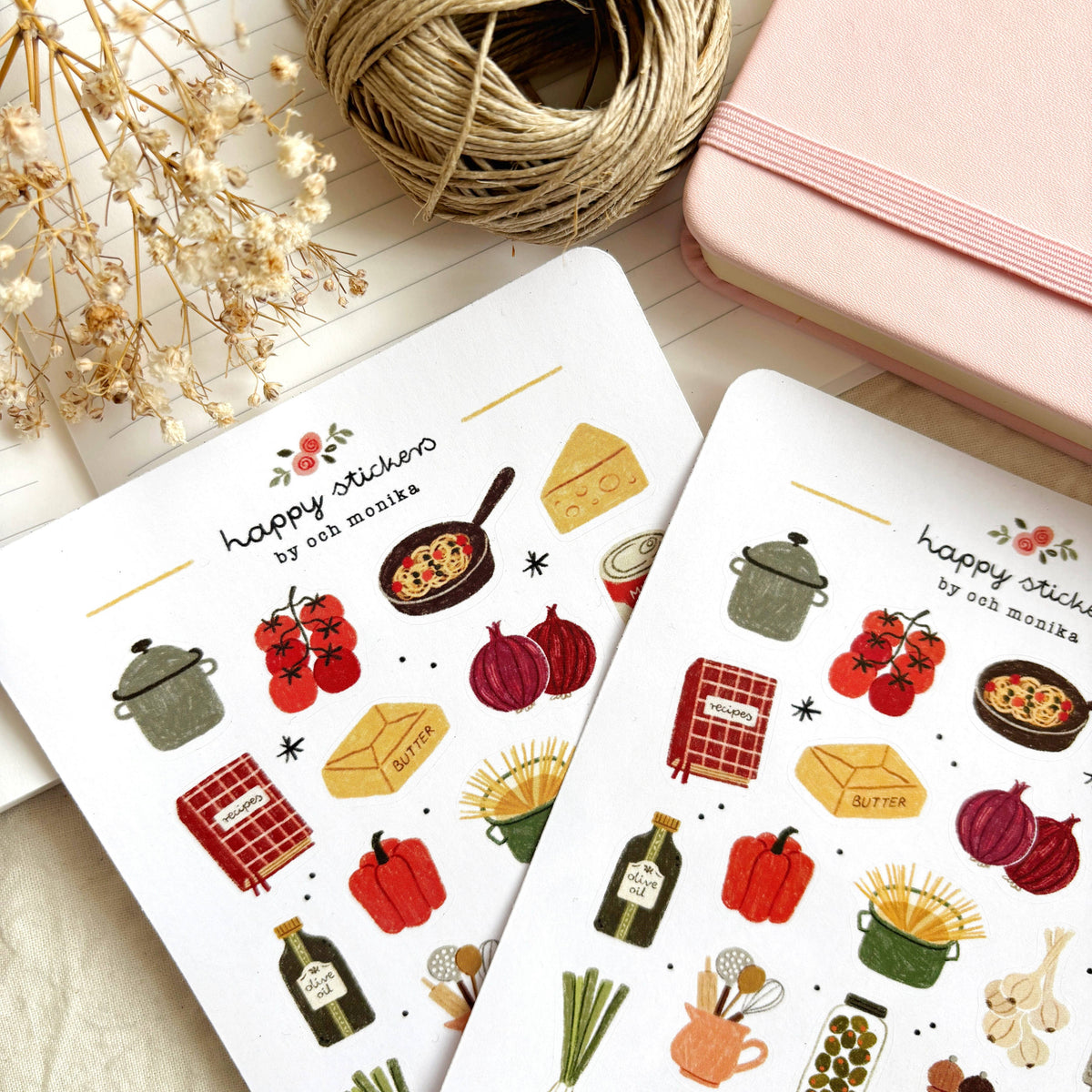 Planche de stickers Cuisine maison — Och Monika