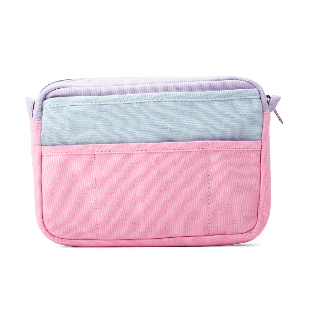 Trousse Soolla® Studio — rose bleu style années 80