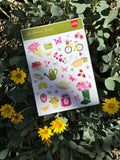 Planche de stickers - Les Beaux Jours 