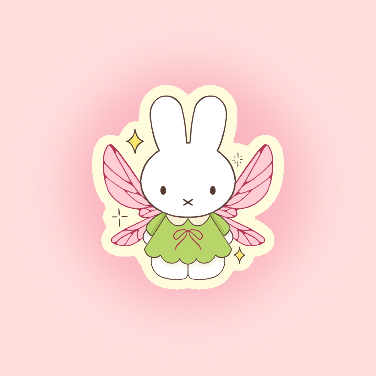 Sticker Bunny Fairy — Liviaa.studio