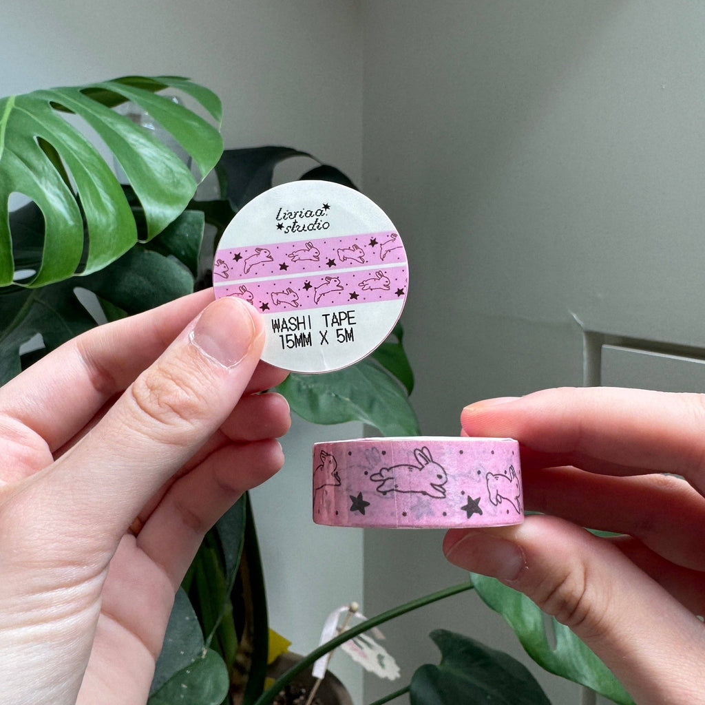 Washi Tape Bunny - liviaa Studio