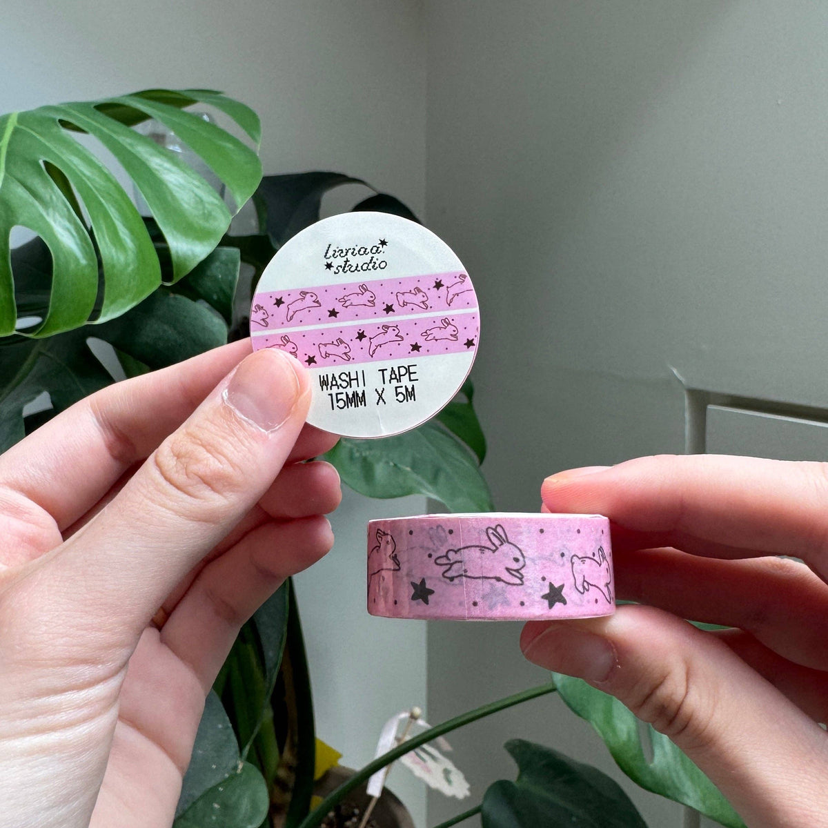 Washi Tape Bunny - liviaa Studio