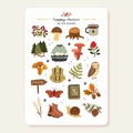 Planche de stickers Promenades en forêt - Och Monika