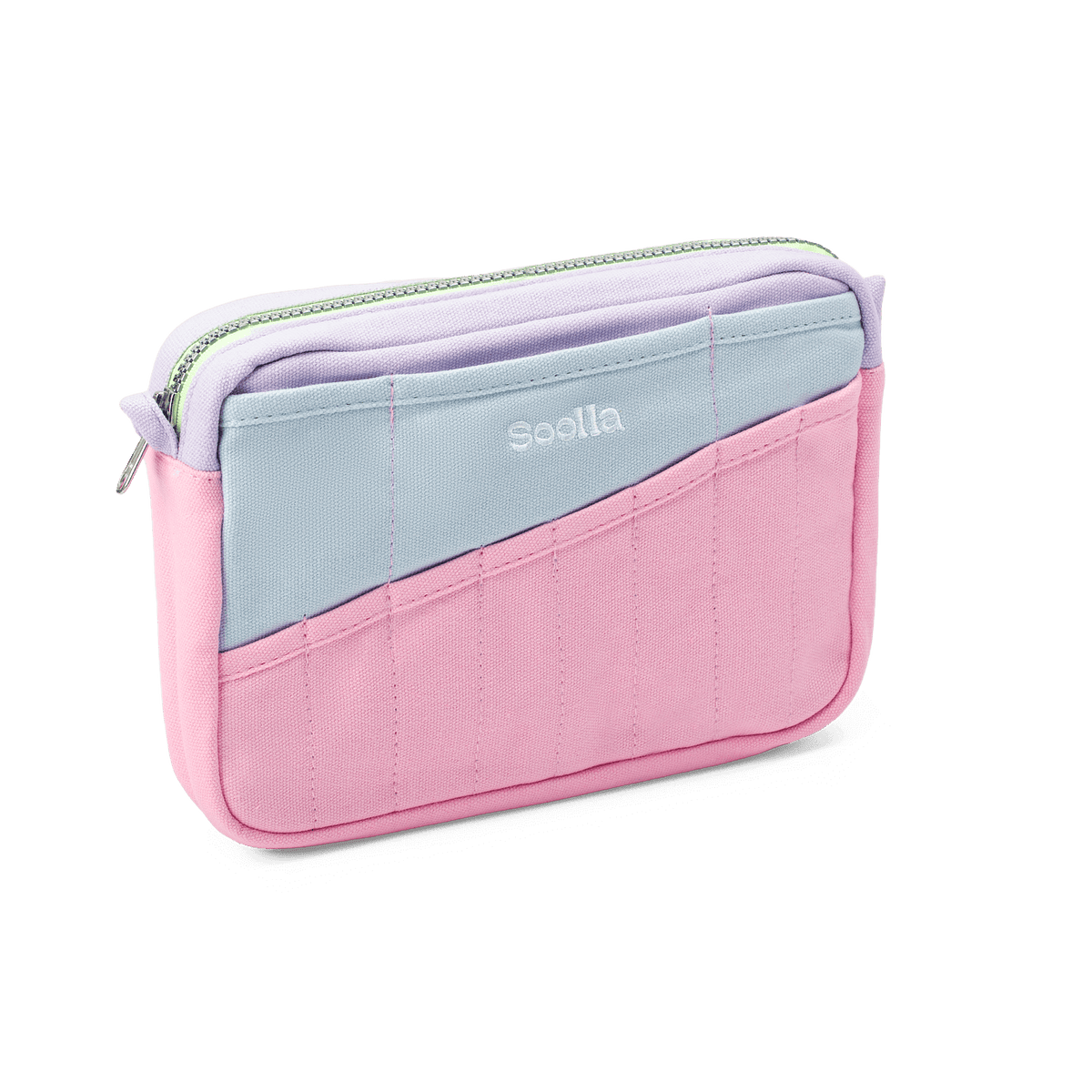 Trousse Soolla® Studio — rose bleu style années 80