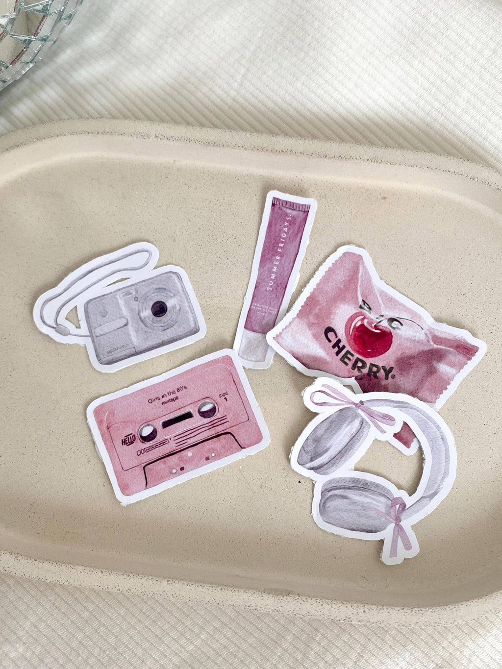 Pack 5 stickers - it girl - Studio Louja