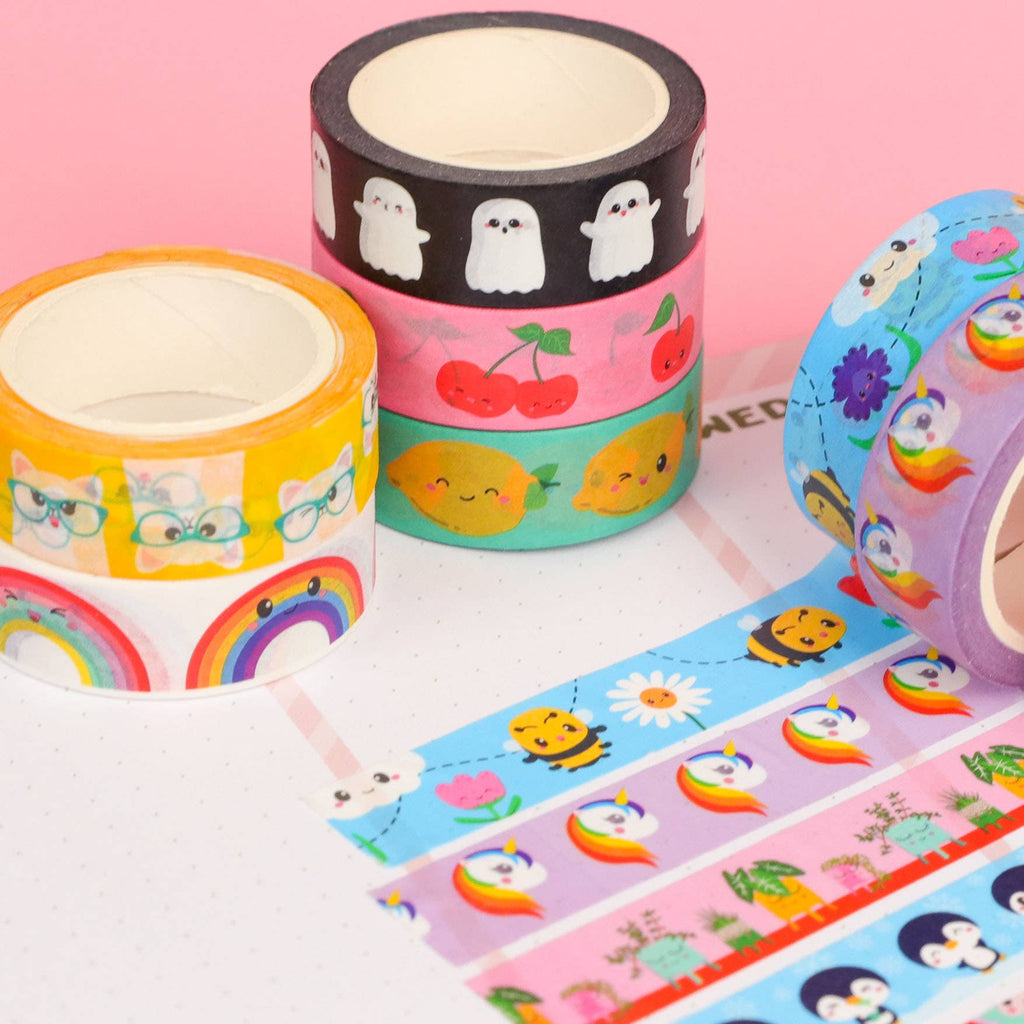 Ruban Washi Cerises — Studio Inktvis