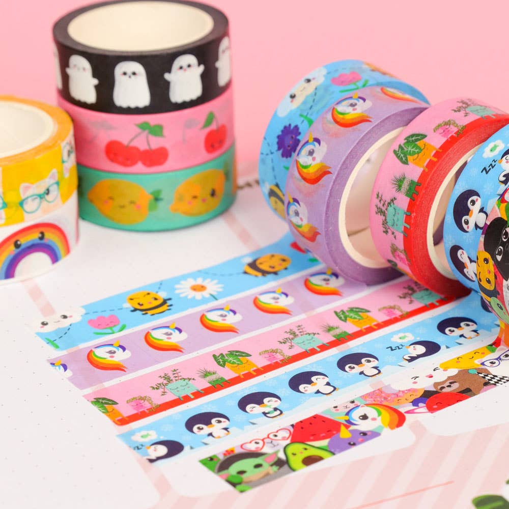 Ruban Washi Cerises — Studio Inktvis