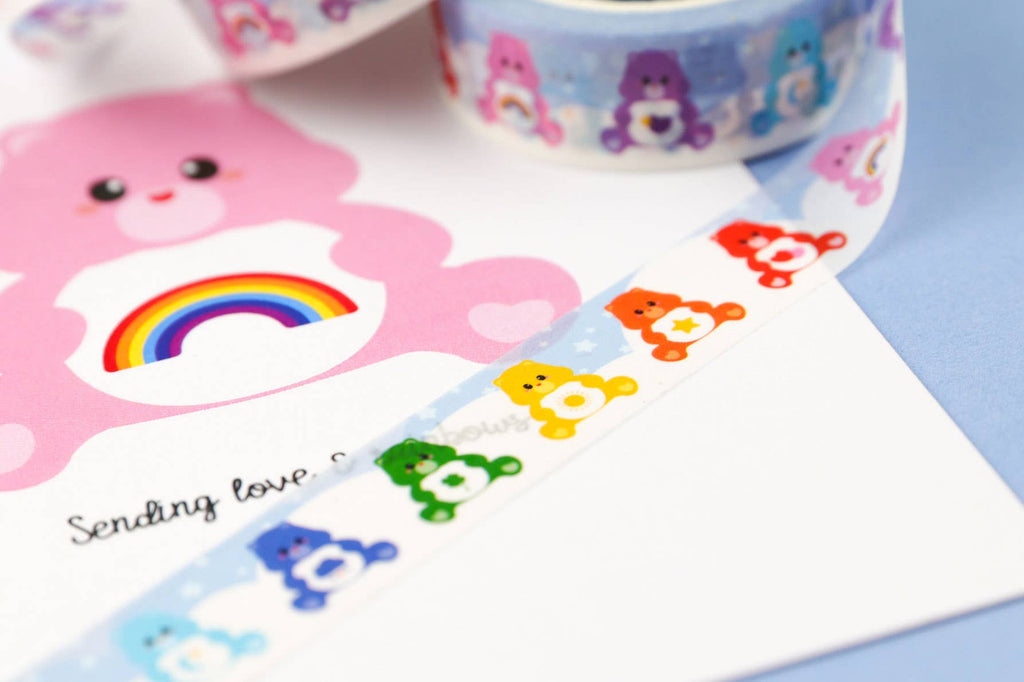Ruban Washi Bisounours Coloré — Studio Inktvis